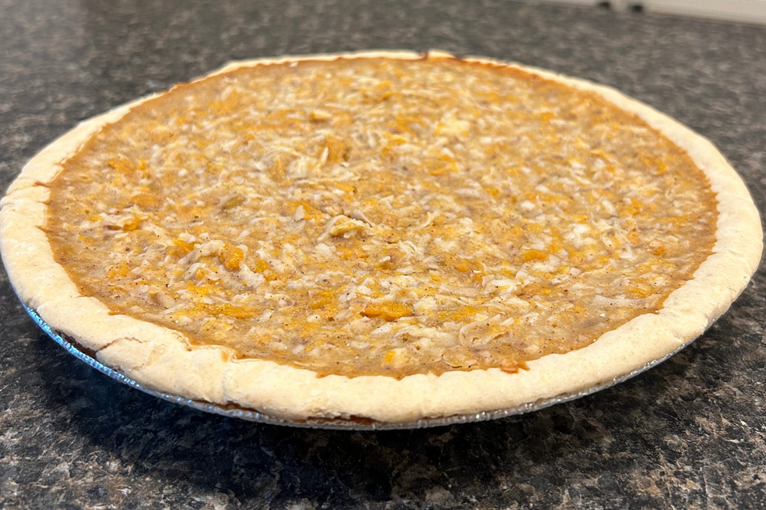 Coconut Custard Yam Pie - Sweet Potato Recipes