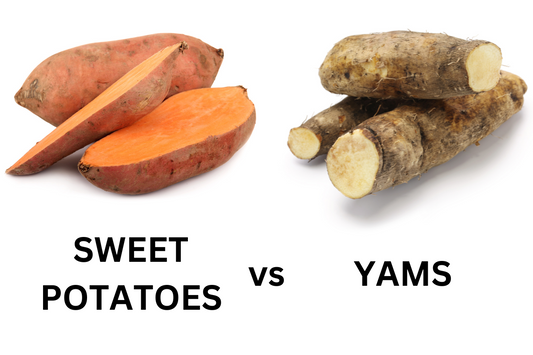 Sweet Potatoes vs Yams